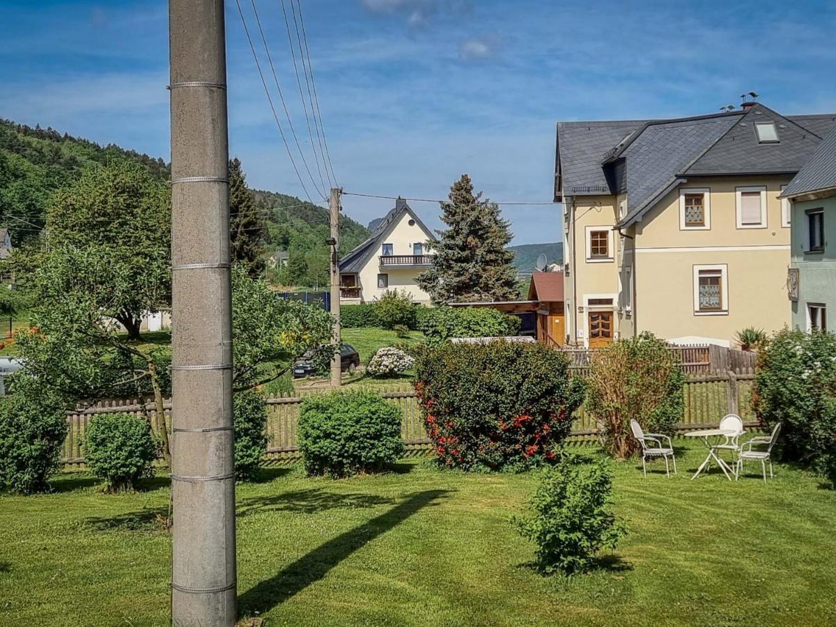 Ferienappartements Elbaussicht - Krippen Bad Schandau Exterior foto