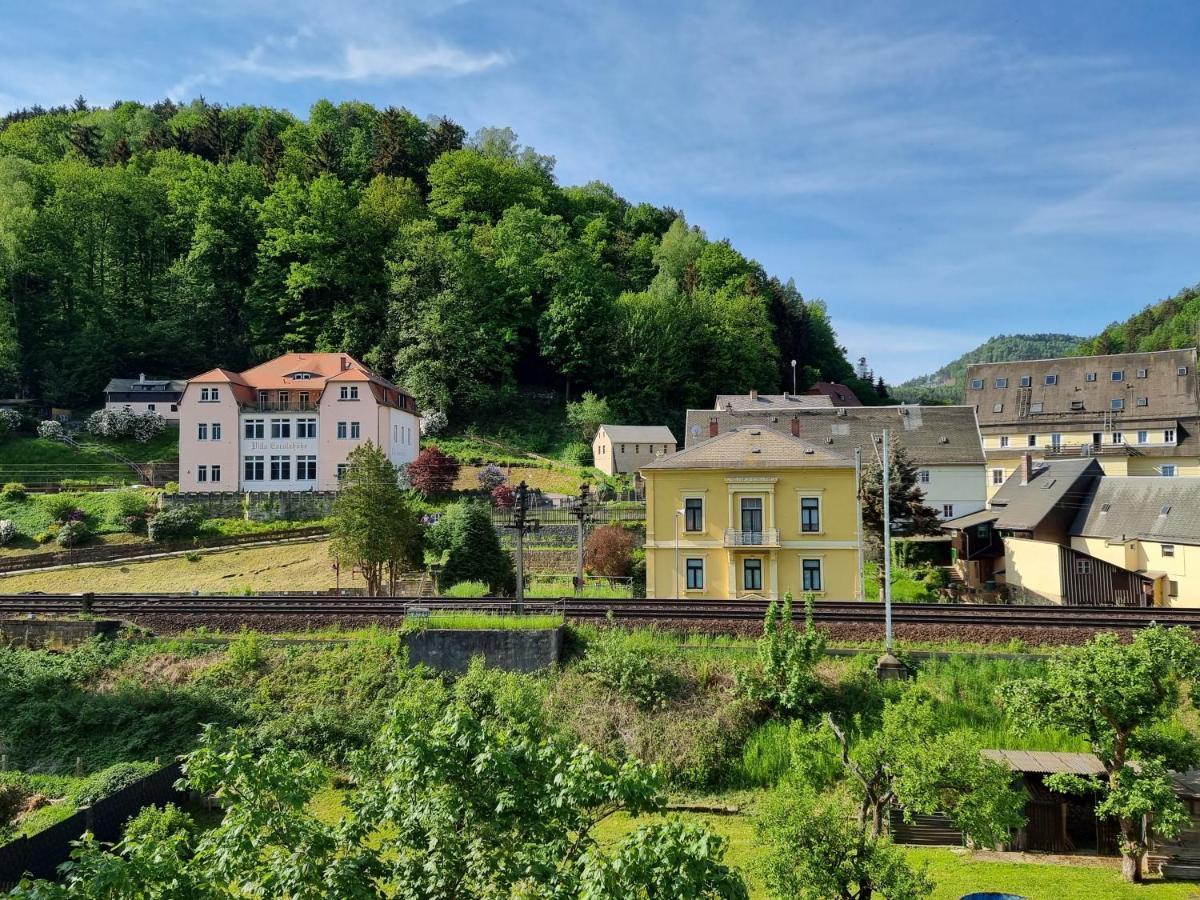 Ferienappartements Elbaussicht - Krippen Bad Schandau Exterior foto